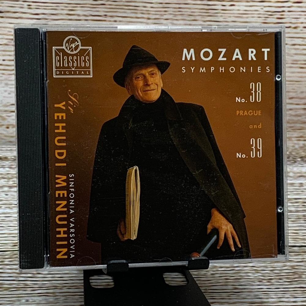 Mozart Sir Menuhin Sinfonia Varsovia – Symphonies No. 38  And No. 39 [1989 CD]‎